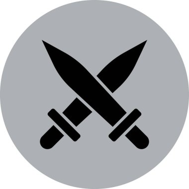 Vektör bıçağı simgesi illüstrasyonu