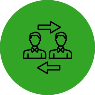 Moda tarzı izole edilmiş arkaplanda grup simgesi