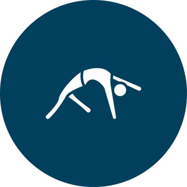 Bir kadın simgesinin vektör illüstrasyonu