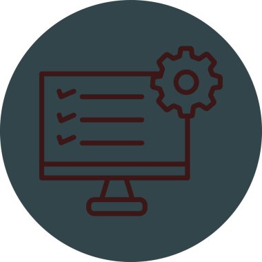 seo modern simgesinin vektör illüstrasyonu