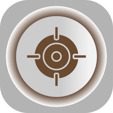 Eşsiz Pusula Vektörü Kabartma Simgesi