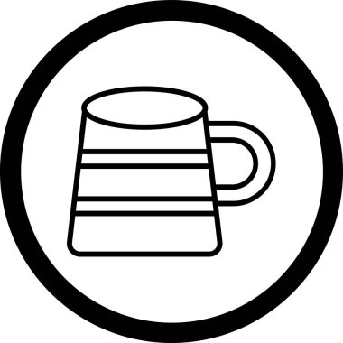 bira kupası simgesi, basit tasarım