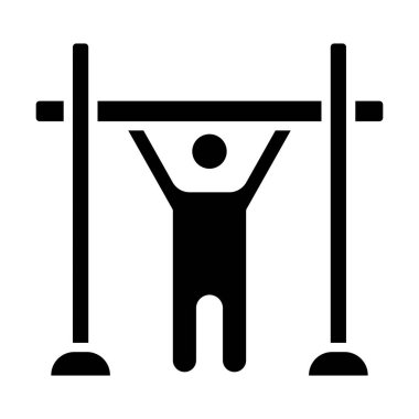 Beyaz arkaplandaki bir erkek simgesinin vektör çizimi