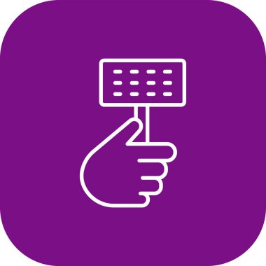 Tarak simge vektör çizim