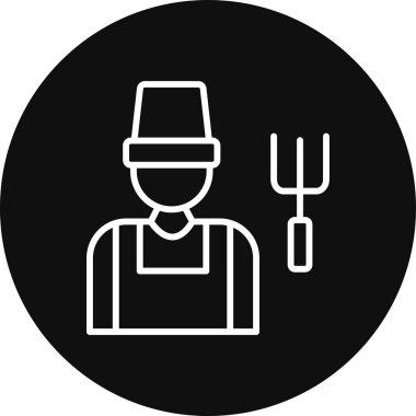 Gıda simgesinin vektör illüstrasyonu