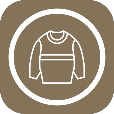 Vektör yeleği Simgesi illüstrasyonu