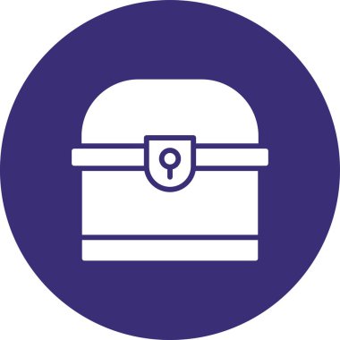 Çanta simgesinin vektör illüstrasyonu