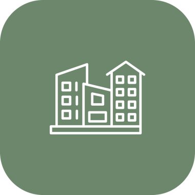 ev inşa simgesi, vektör illüstrasyonu