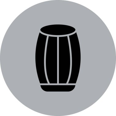 Varil simge vektör çizim