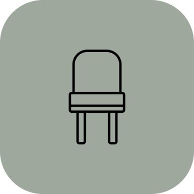 Vektör Koltuğu Simgesi illüstrasyonu