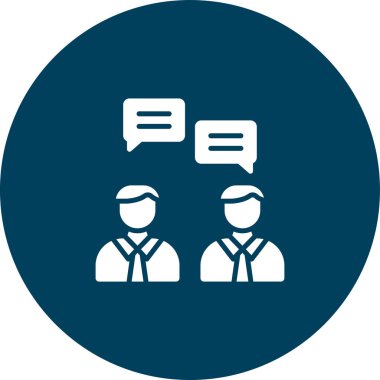 konuşma kabarcığı vektör çizimi