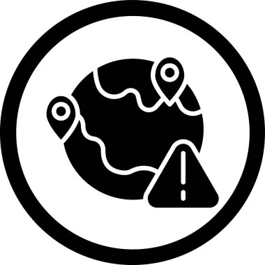 Modern simgenin vektör illüstrasyonu