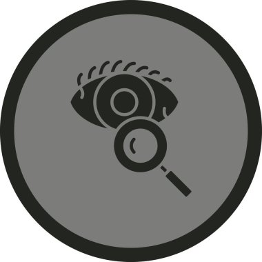 Dairesel düğmenin vektör illüstrasyonu