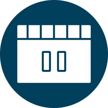 Dosya. Web simgesi basit illüstrasyon