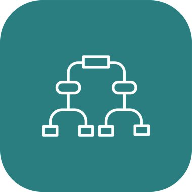 ağ simgesi renkli sembol. Premium kalite izole edilmiş ağ ögesi modada.