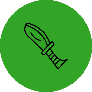 kılıç simgesi modada izole edilmiş arkaplan