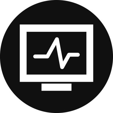 tıbbi vektör çizgisi simgesi