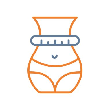 Göğüs kanseri ikonu, ince çizgi izole edilmiş, lineer vektör web tasarım işareti, yumuşak ışık ile ana konsept sembolü, beyaz arkaplan üzerinde felç