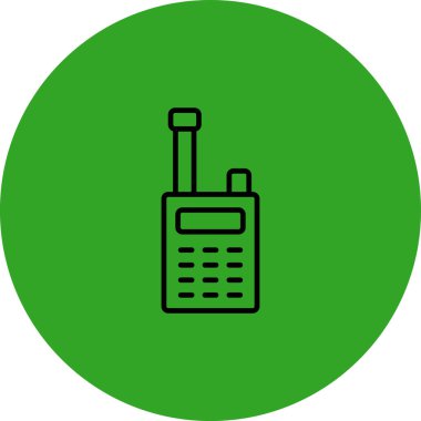 Modern otomatik simge eksikliğinin vektör illüstrasyonu