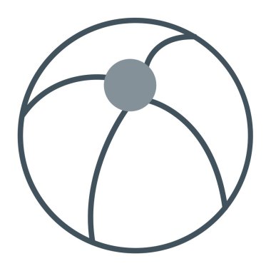 top topu simgesi taslak biçiminde