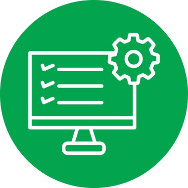 seo modern simgesinin vektör illüstrasyonu