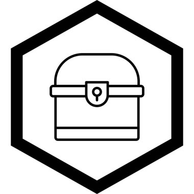 sırt çantası simgesi vektör illüstrasyonu