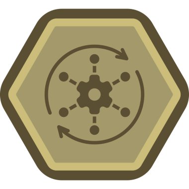 pusula simgesi, vektör illüstrasyonu