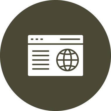 İş ve finans simgesinin vektör illüstrasyonu