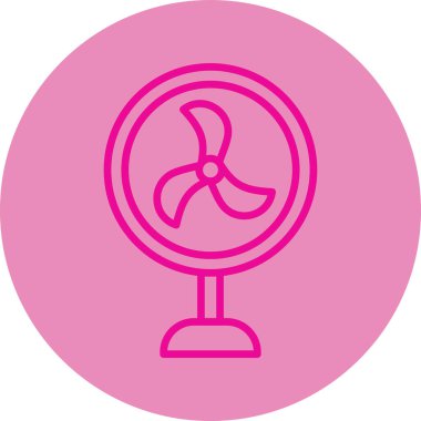 Hayran. Web simgesi basit illüstrasyon