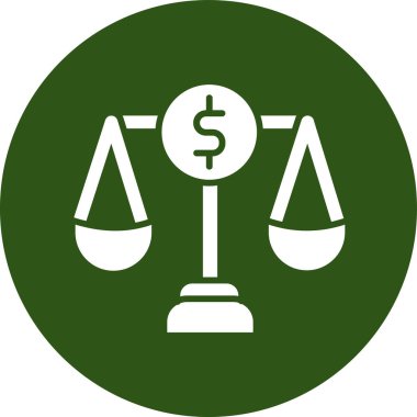 Dolar sembollü pullar. Glyph biçimi, eko yeşil ve turuncu renkli düz ikonik semboldür, açık arkaplan, ağ ve yazılım için tasarlanmıştır