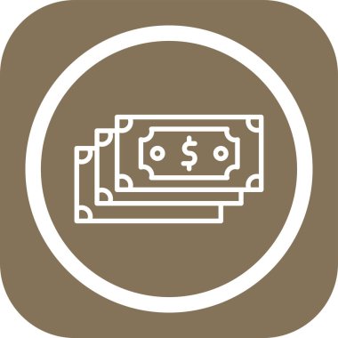 Dolar simgesi modaya uygun arka plan