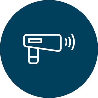 Modern b 'nin vektör illüstrasyonunda müziğin eksik simgesi