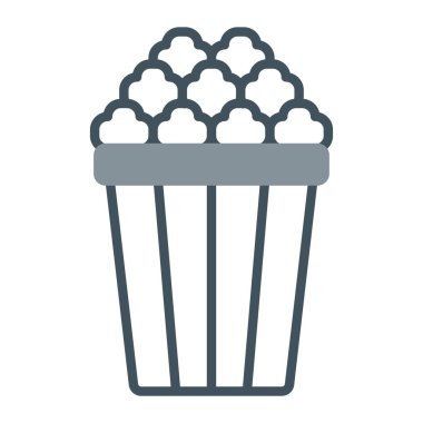 Kek. Web simgesi basit illüstrasyon