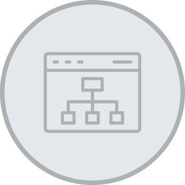 Web bağlantısı ince çizgi simgesi, ağ ve veri ağı, bağlantı işareti, vektör grafikleri, beyaz arkaplan üzerinde doğrusal desen, 10 eps