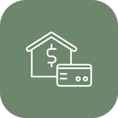 ev simgesi vektör illüstrasyonu