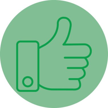 el simgesi vektör illüstrasyonu