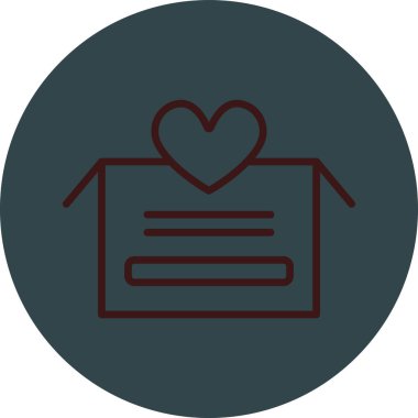 Bir harfin vektör illüstrasyonu