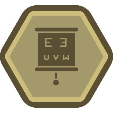 Bir b eksikliği simgesinin vektör çizimi