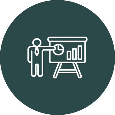 Modern simgenin vektör illüstrasyonu