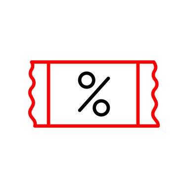 İndirim simgesi. vektör tasarımı