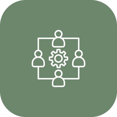 İş ve finans simgesinin vektör illüstrasyonu