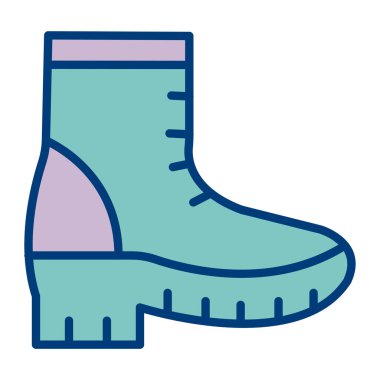 Kolayca düzenleyebilen veya düzenleyebilen Çizme Vektörü simgesi