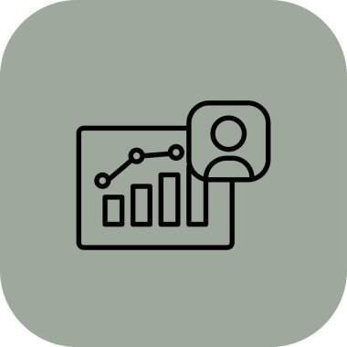 İş ve finans simgesinin vektör illüstrasyonu