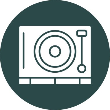 Müzik simgesinin vektör illüstrasyonu