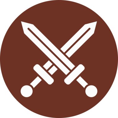 Bir silah simgesinin vektör illüstrasyonu