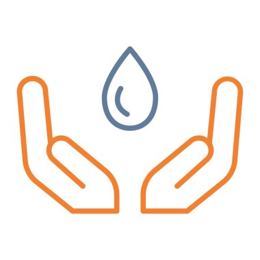 Tek bir izole indirme simgesinin vektör çizimi