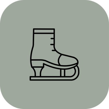 Çizme simgesi soyut arkaplanda izole edildi