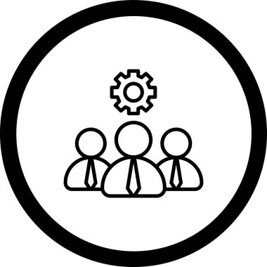 vektör insanlar simge illüstrasyonu