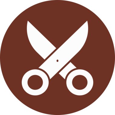 bıçak simgesi vektör illüstrasyonu