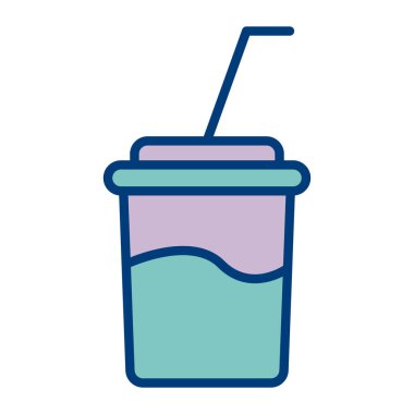 içki ikonu vektör illüstrasyonu